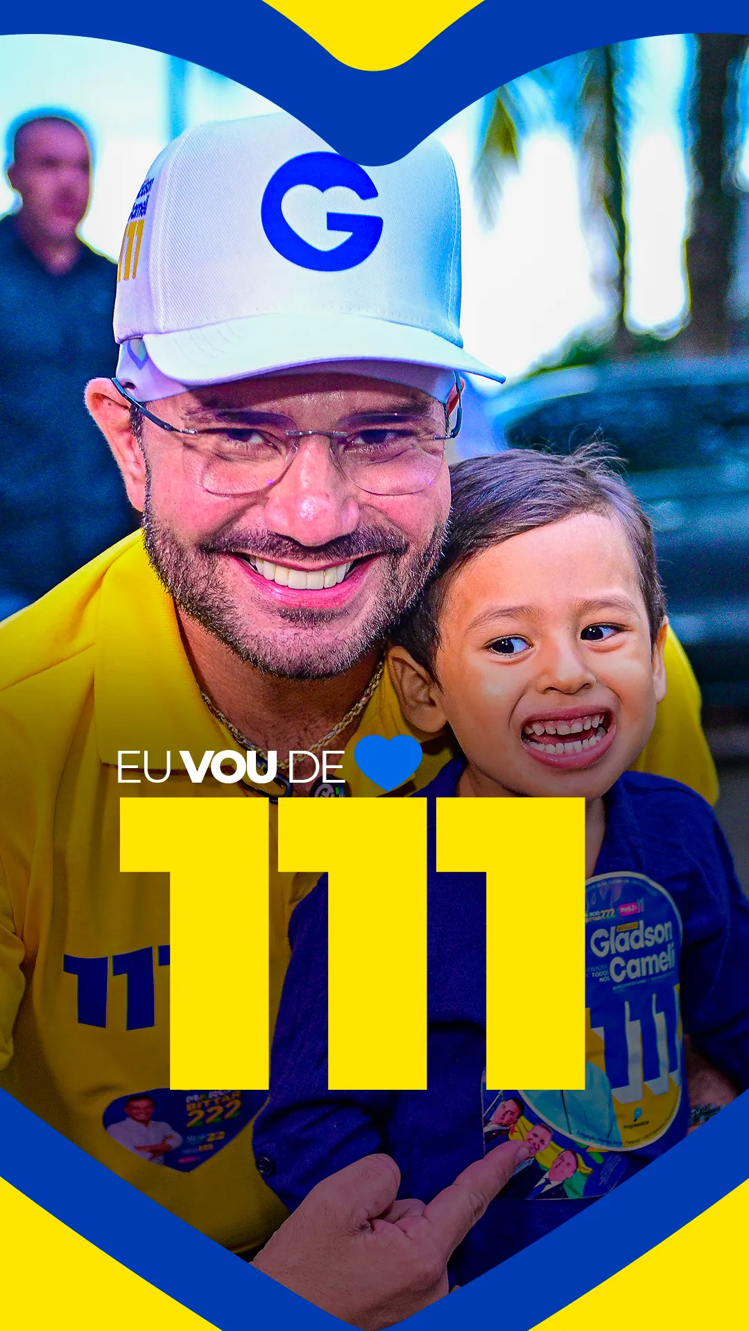 O GLADSON FEZ OS DOIS. É 111 💙