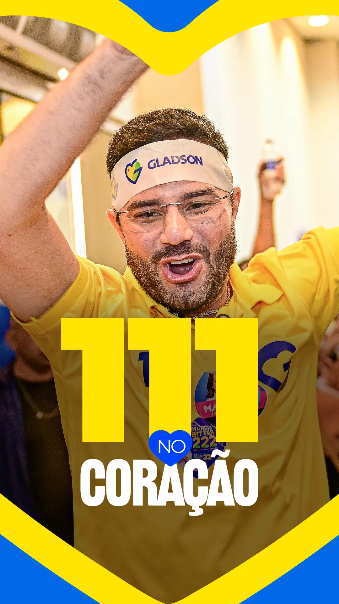 O GLADSON FEZ OS DOIS! 💙