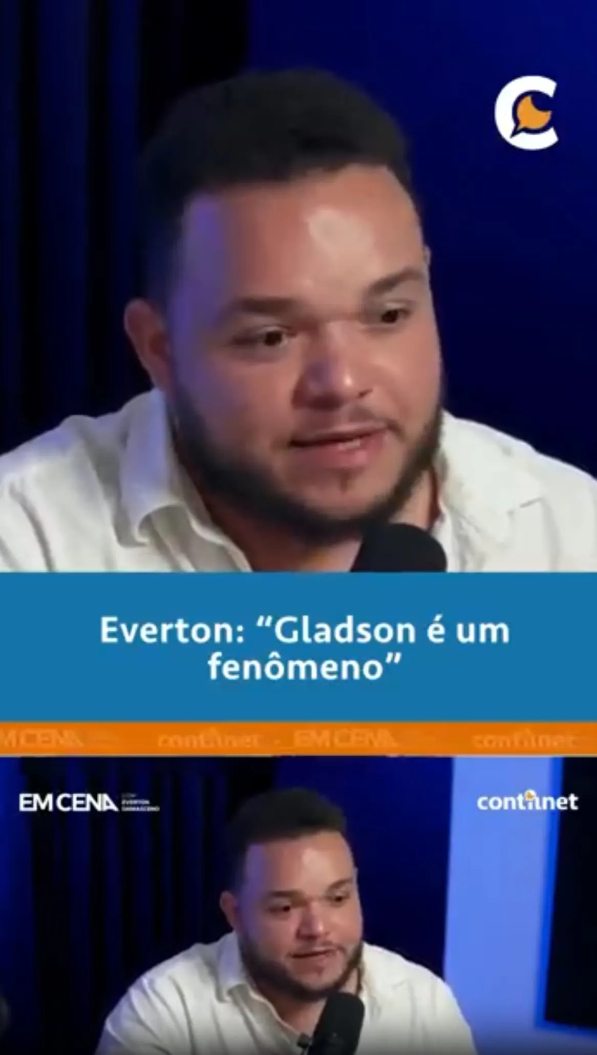 Corte: Gladson é um fenômeno