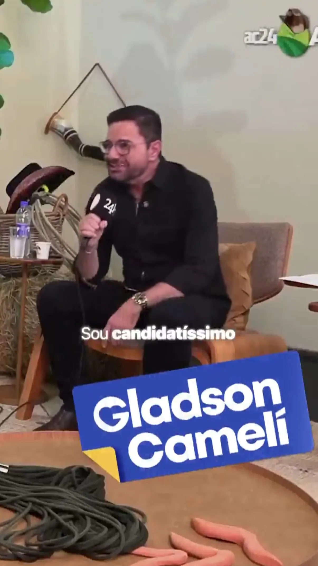 Sou candidatíssimo